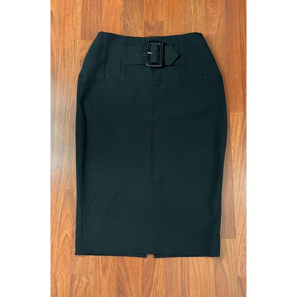 Cache Black High Waist Pencil Skirt - Picture 1 of 9